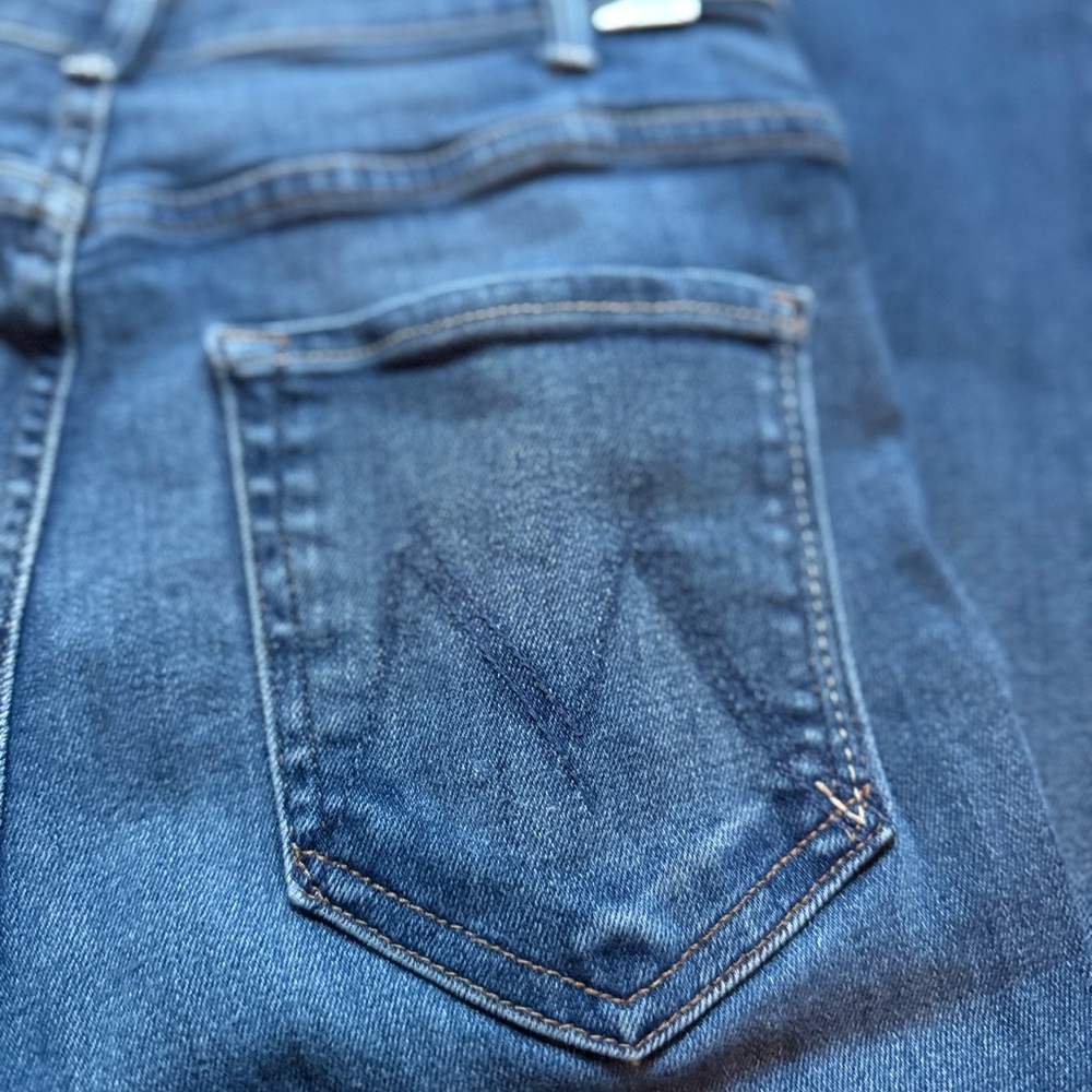 MOTHER Women's Hustler Ankle Fray Jeans Size 27 - Picture 7 of 10